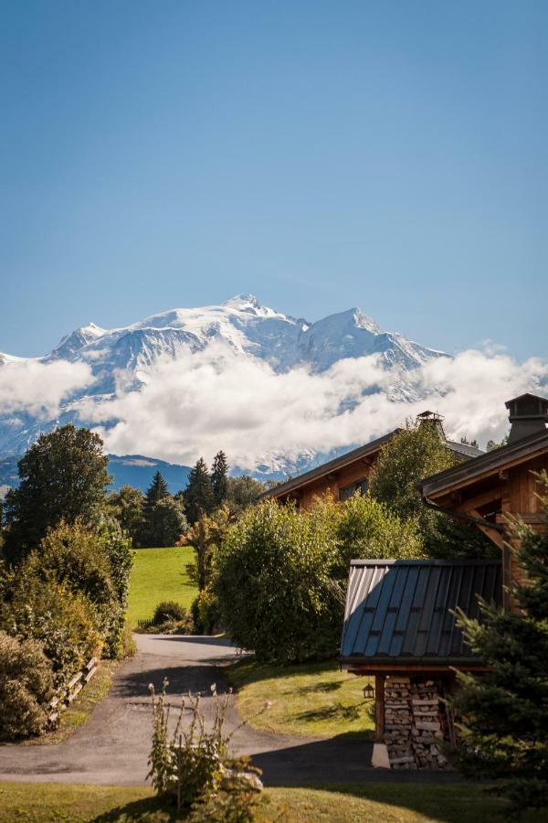 Le Cerf Amoureux Chalet Prive & Spa Sallanches Exterior foto