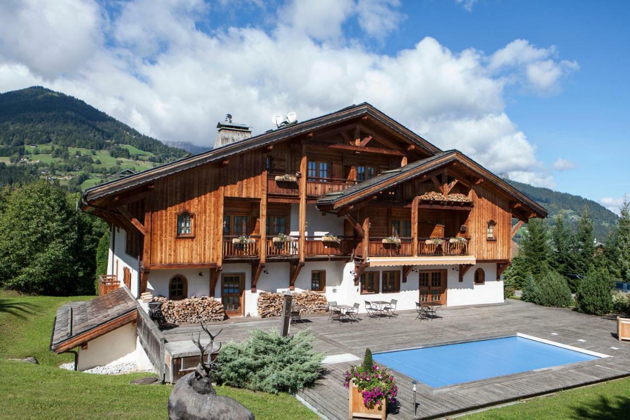 Le Cerf Amoureux Chalet Prive & Spa Sallanches Exterior foto